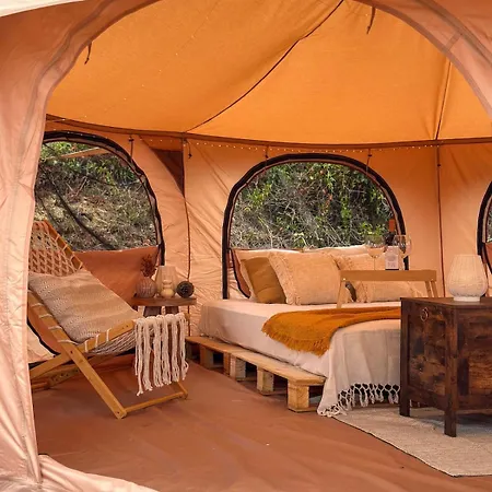 Mystic Tent With Incredible View 豪华帐篷 Carvoeira